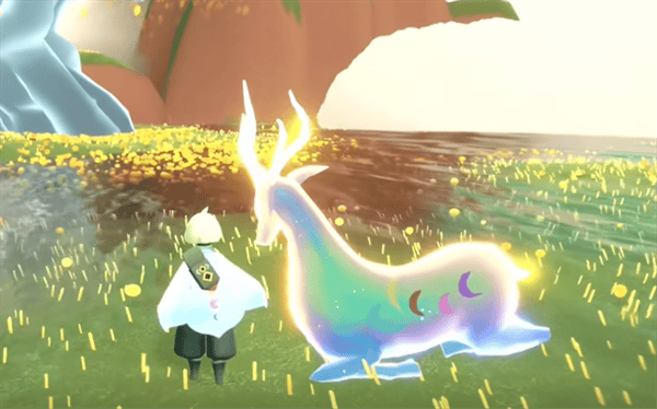 光遇莲花斗篷怎么召唤九色鹿-光遇莲花斗篷召唤九色鹿攻略图六