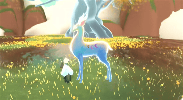 光遇莲花斗篷怎么召唤九色鹿-光遇莲花斗篷召唤九色鹿攻略图五