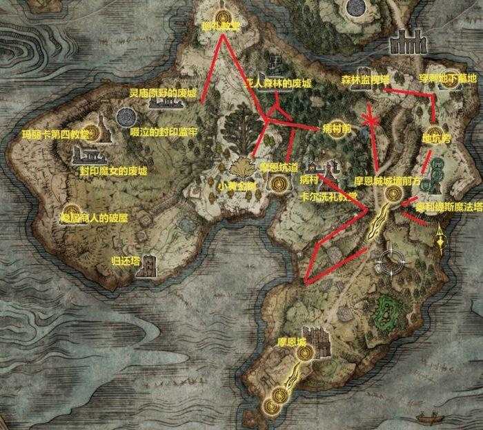 《艾尔登法环》主线流程顺序是什么 主线流程顺序推荐
