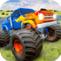 越野怪物卡车特技游戏 3
