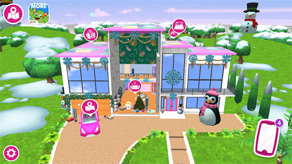 芭比梦幻屋内置菜单2024