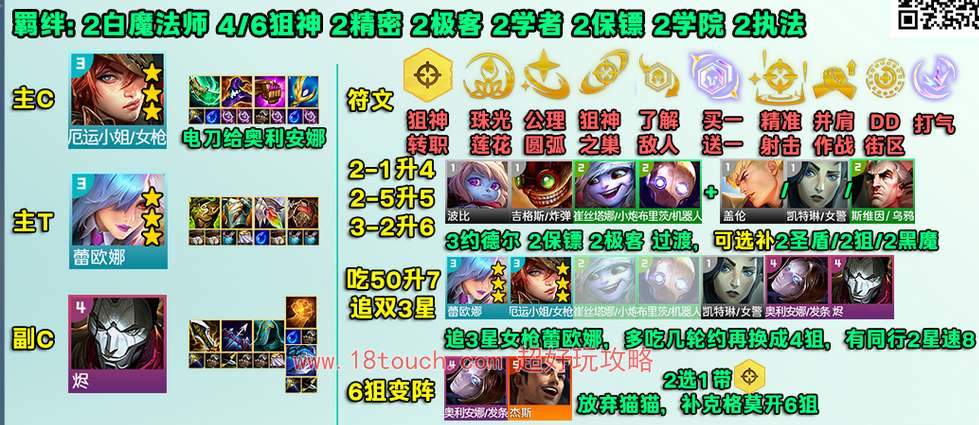 金铲铲之战s6保镖狙阵容攻略