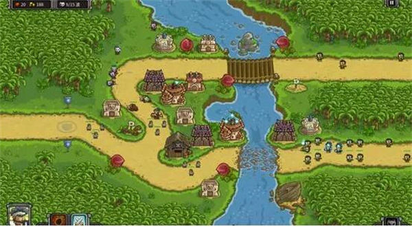 王国保卫战前线破解版全英雄无限钻石5.6.14第八关通关攻略