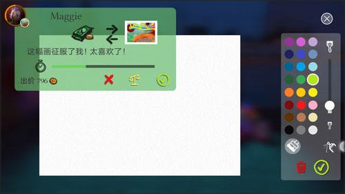饥饿派画家2怎么卖画卖出好价钱？2