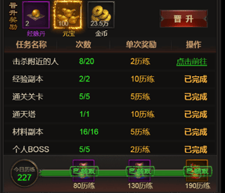 官阶系统玩法攻略2