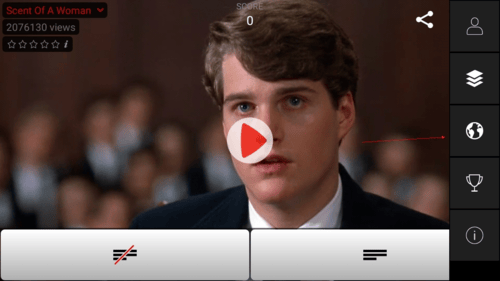 voscreen怎么设置中文？2