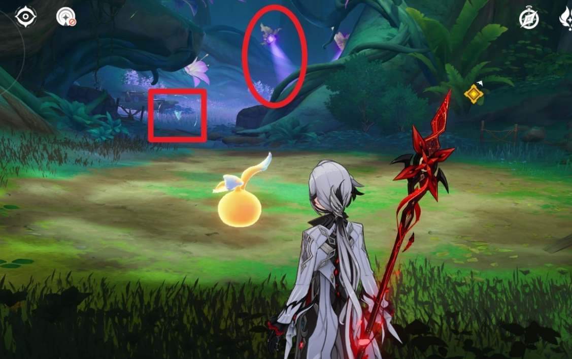 原神调香师传说任务秘境4宝箱位置