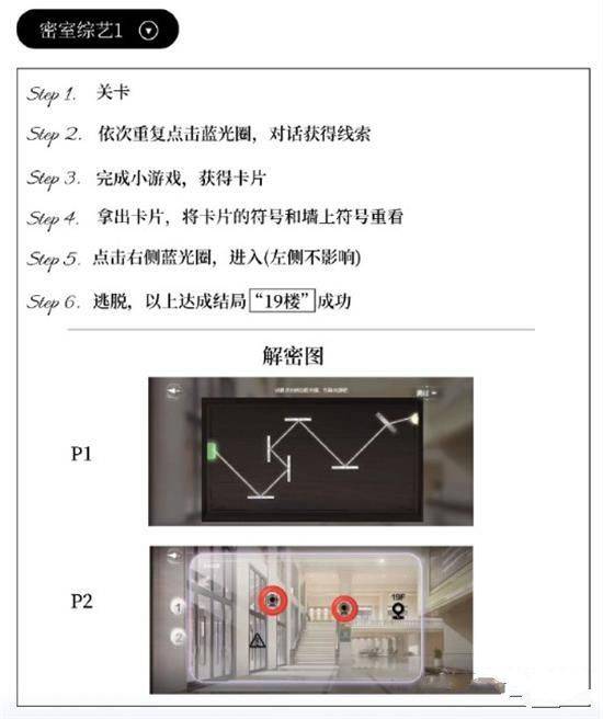 世界之外密室综艺攻略大全 密室综艺全结局通关攻略图片1