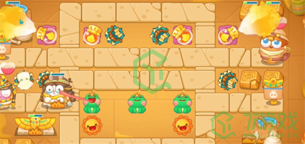 《保卫萝卜4》法老归来第100关通关攻略