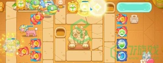 《保卫萝卜4》法老归来第106关通关攻略