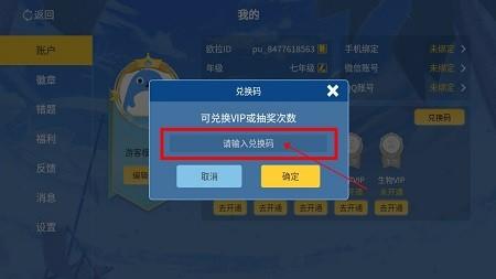 怎么兑换vip截图3