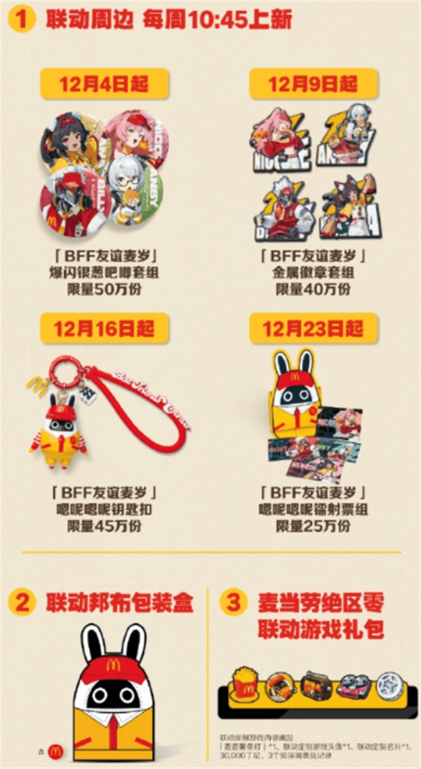 绝区零麦当劳联动开始时间介绍图四 绝区零麦当劳联动开始时间介绍图四