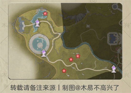 无限暖暖全地图奇想星位置分布图图三