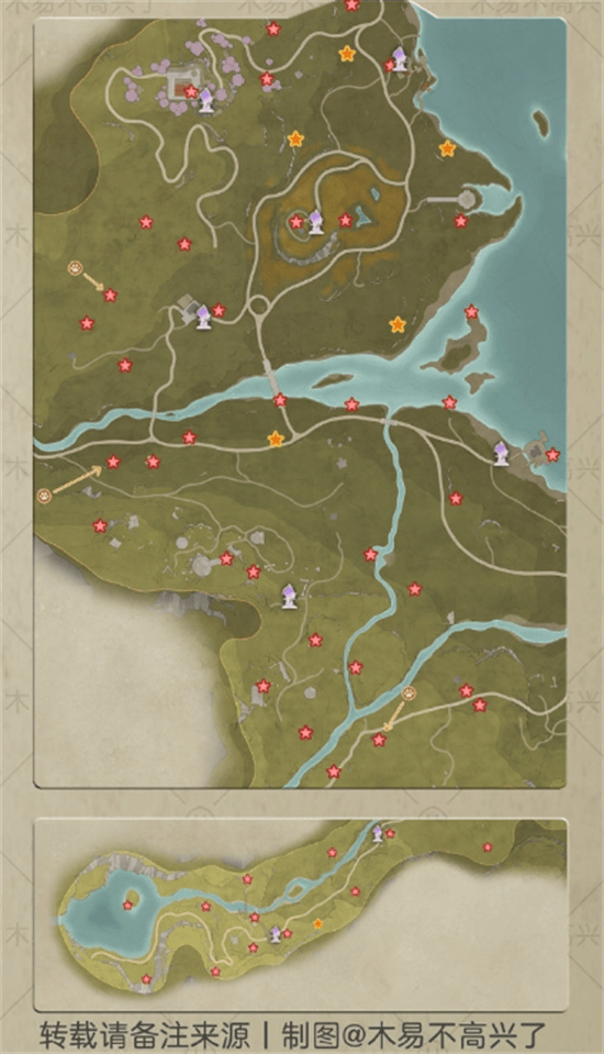 无限暖暖全地图奇想星位置分布图图六