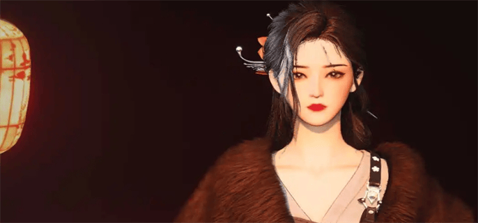 燕云十六声女侠捏脸码数据大全图四