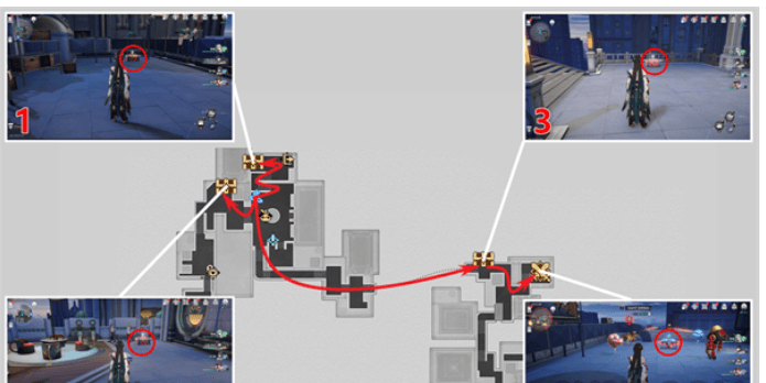 崩坏星穹铁道筑梦边境宝箱位置大全 筑梦边境全宝箱地点分享图片2