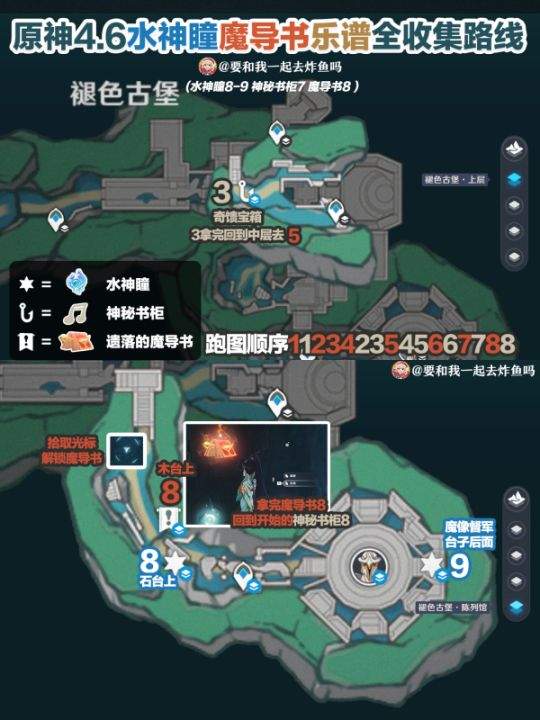 原神4.6水神瞳魔导书在哪 4.6版本乐谱收集路线一览图片3