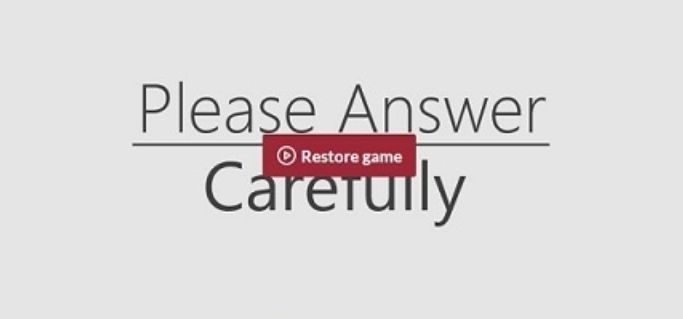 Please Answer Carefully问卷游戏怎么调中文版 请认真回答游戏中文设置方法图片1