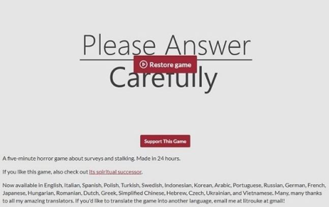 Please Answer Carefully问卷游戏攻略 请认真回答游戏玩法一览图片1