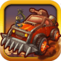战车撞僵尸小游戏