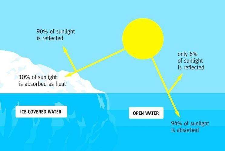 为什么冰雪地面反射强 为什么冰雪反射率高