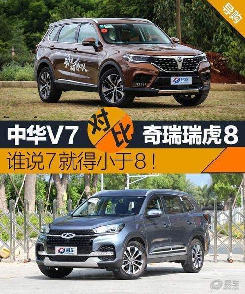 中华v7跟奇瑞8质量哪个好(中华v7和奇瑞瑞虎8哪个好)